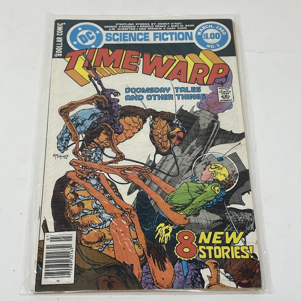 Time Warp #3 Vol. 1 1980 DC Comics Newsstand  Comic Book Vintage Science Fiction